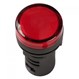 Лампа AD22DS LED-матрица d22мм красный 230В ИЭК